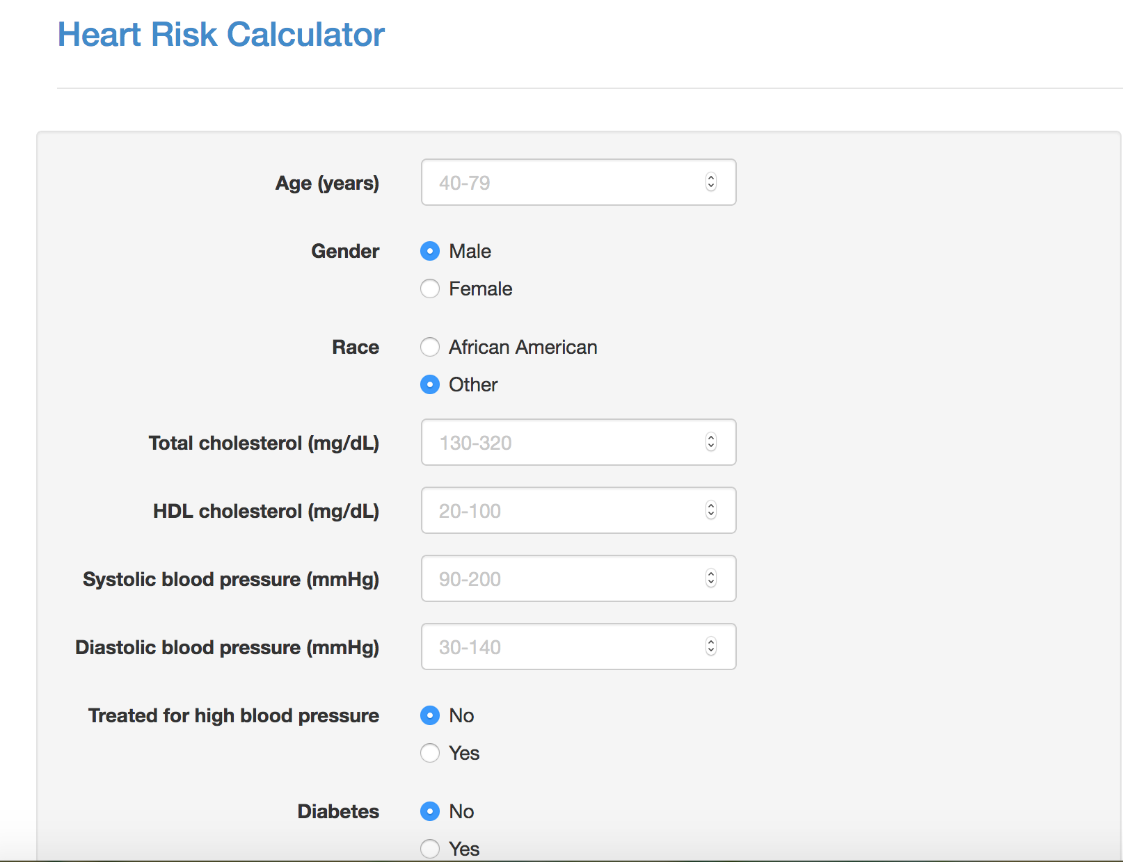 10-Year Free Cardiovascular Risk Calculator Tool: Generate More ...